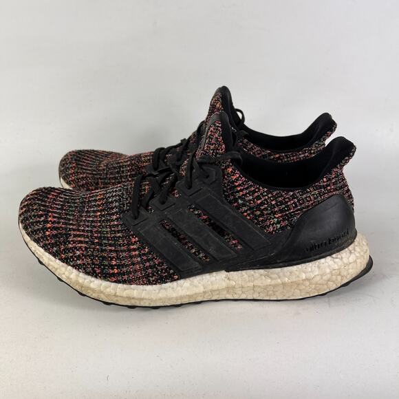 Adidas Ultra Boost 3.0 women's size 9.5 black multi color athletic sneakers - Picture 5 of 11